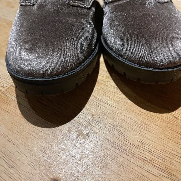 Madden Girl Velvet Combat Boots - Picture 8 of 8